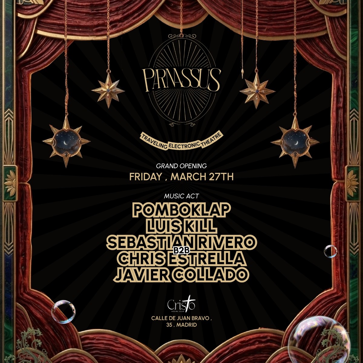 Parnassus Club , Grand Opening