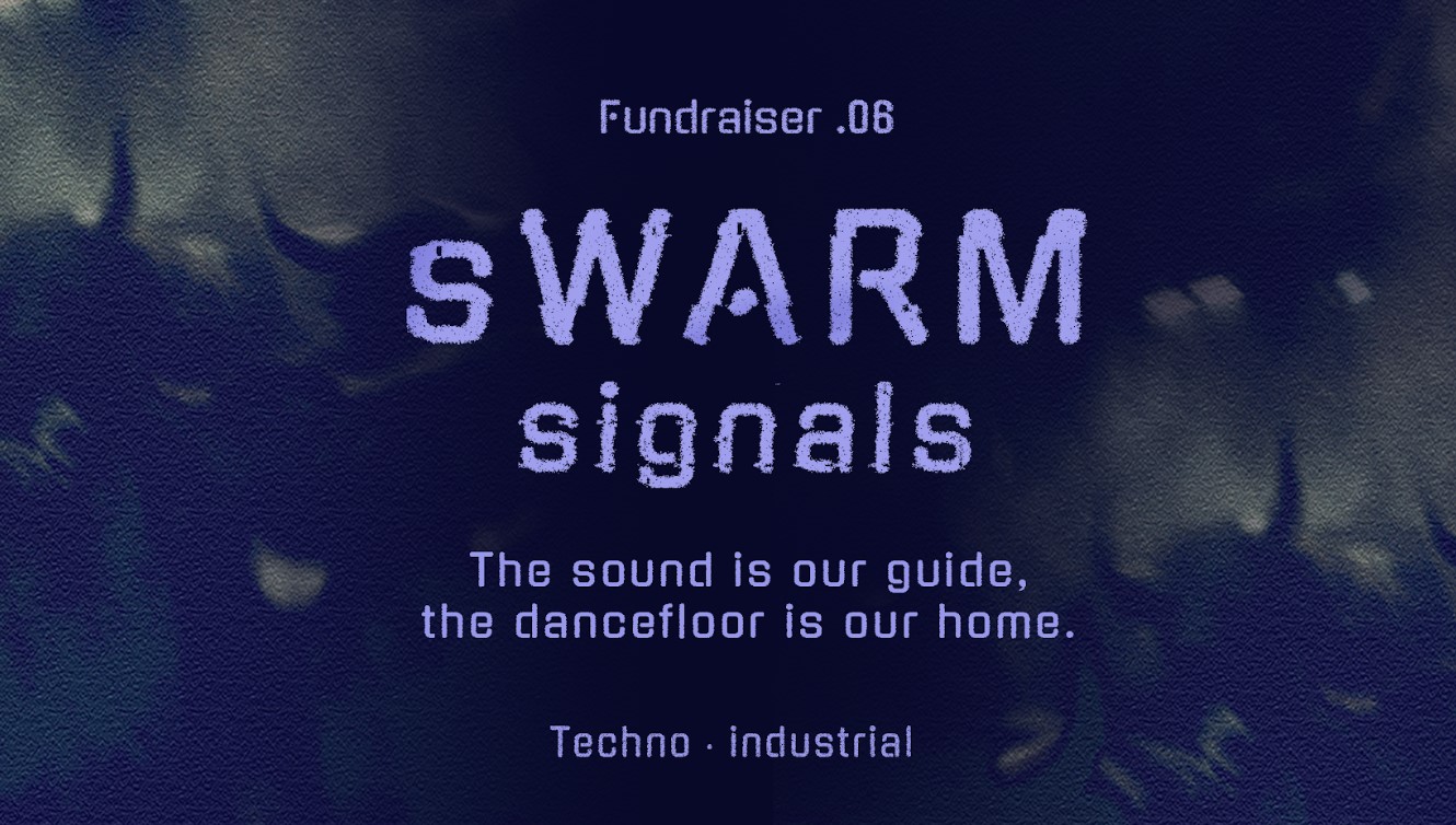 sWARM signals 06: Techno, Industrial, Experimental - Community fundraiser