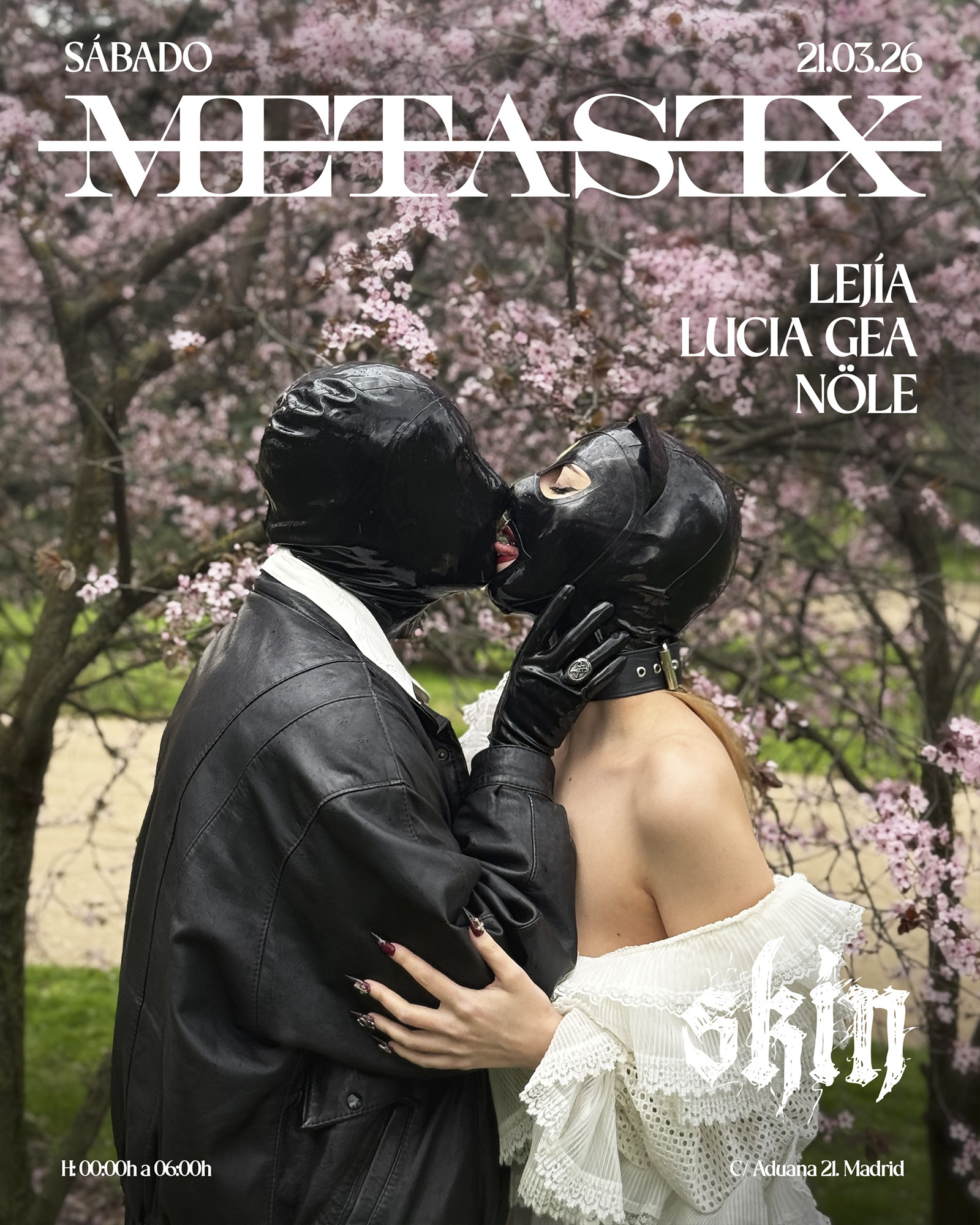Skin METASƎX: Lejía + LUCIA GEA + Nöle