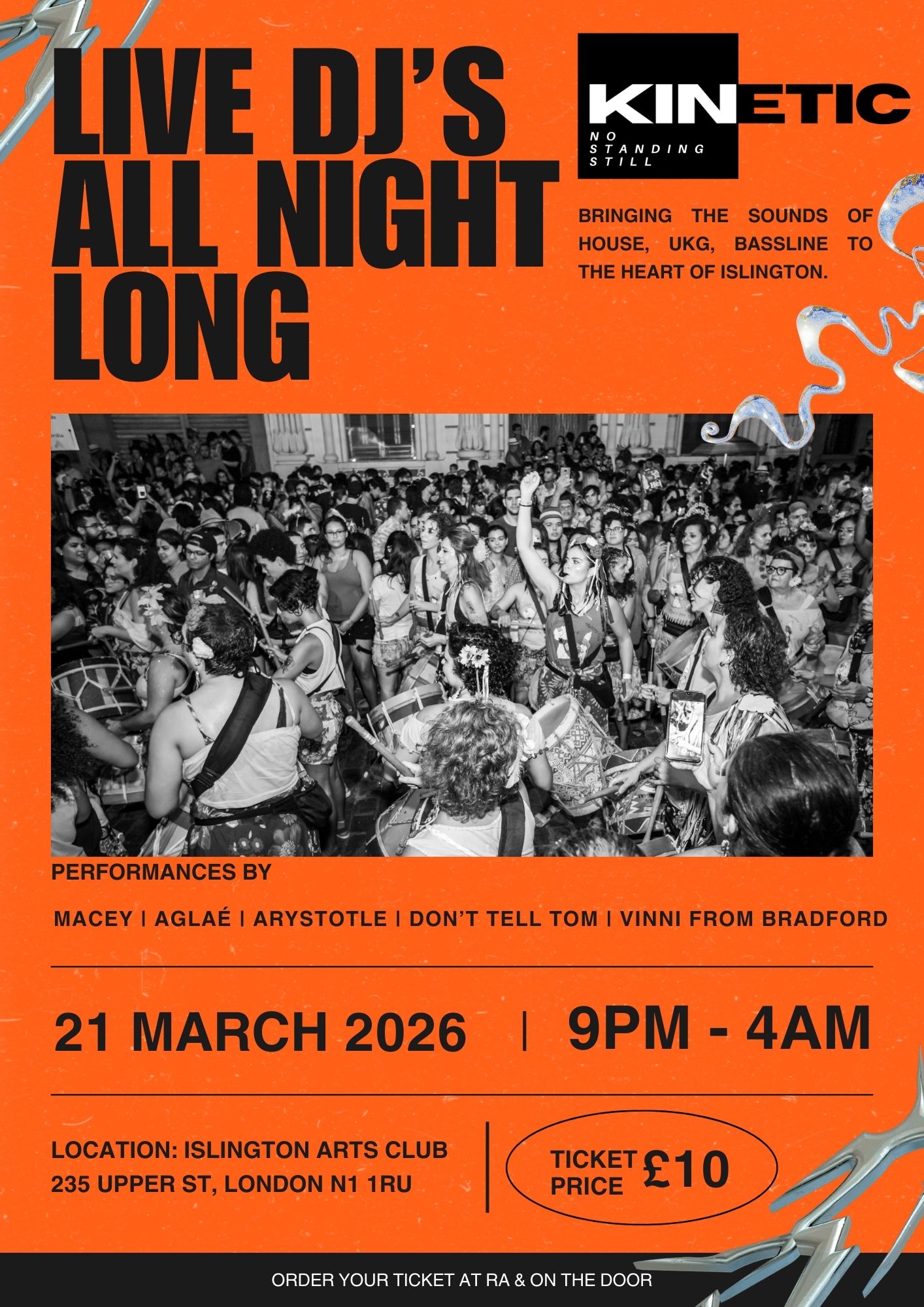 KINETIC - UKG, House, Bassline