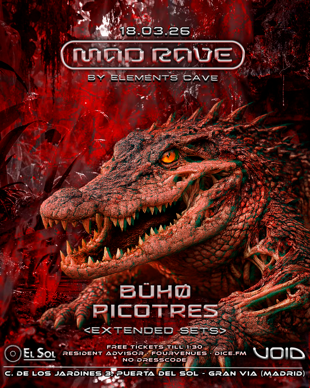 MAD RAVE by Elements Cave