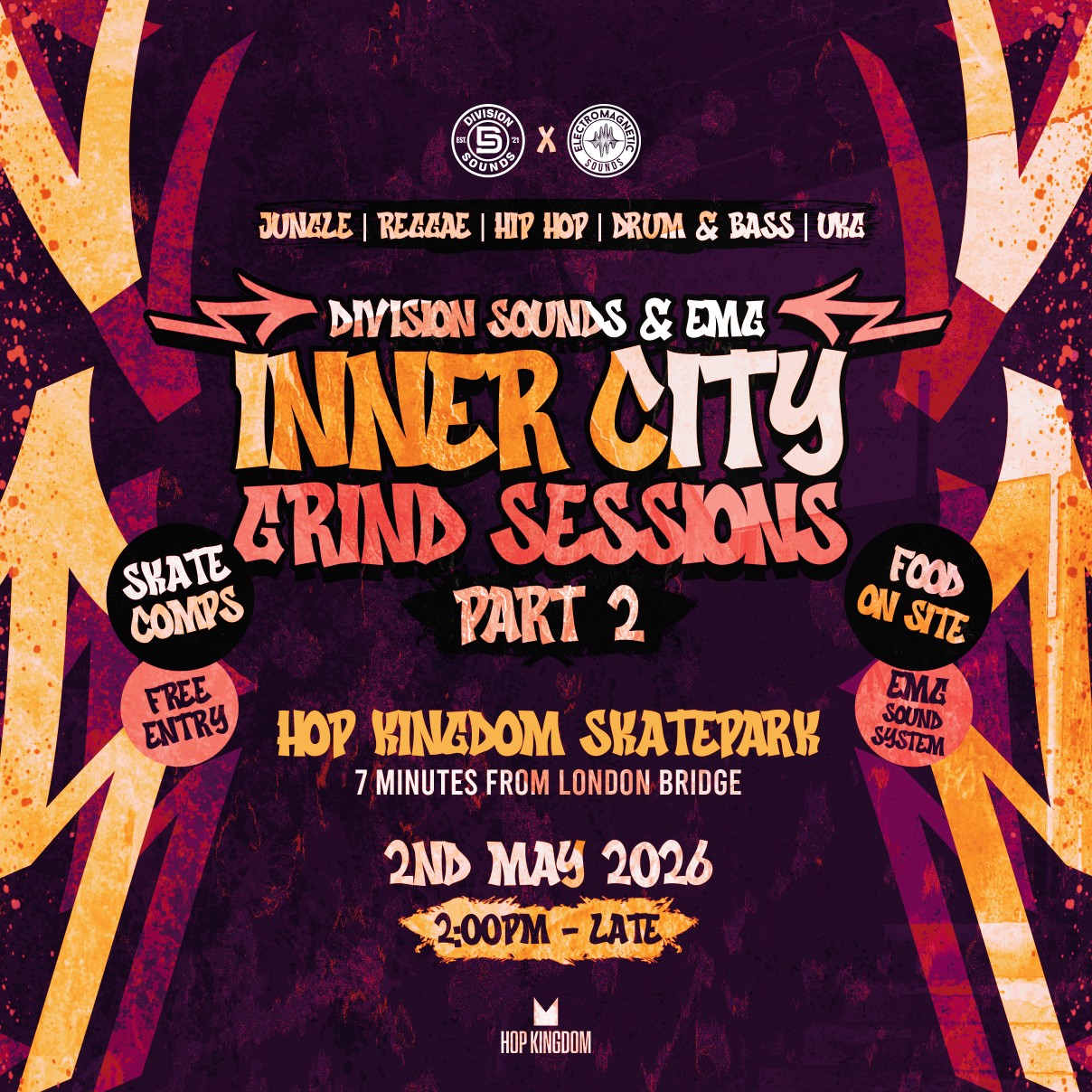 Division Sounds VS EMG: INNER CITY GRIND SESSIONS PT 2