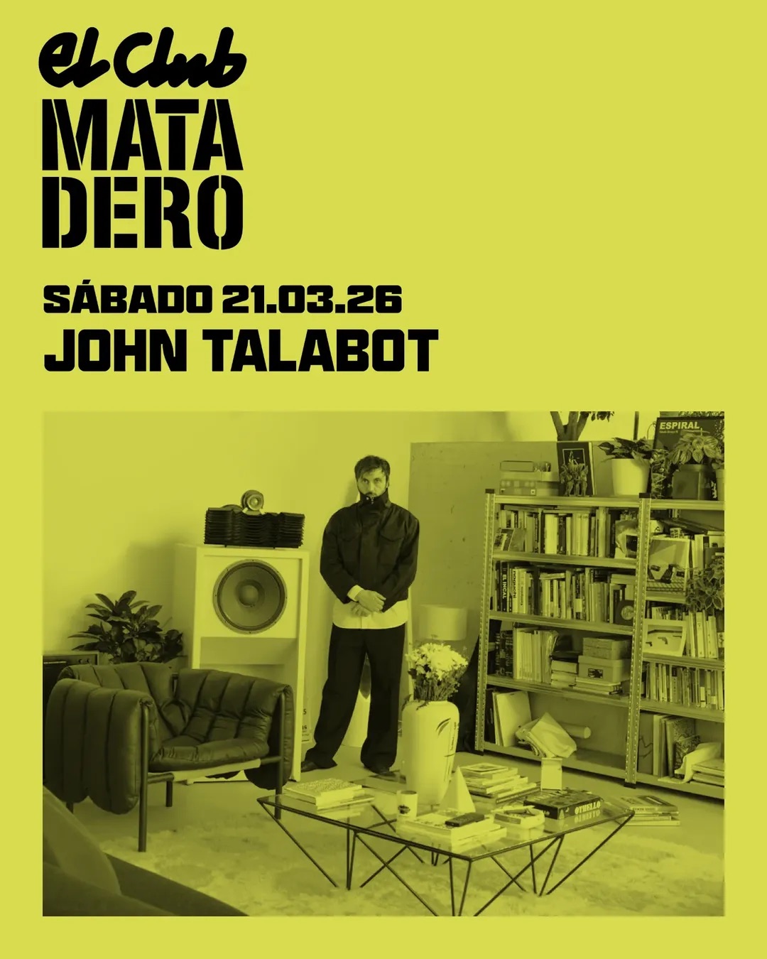 El Club Matadero: John Talabot