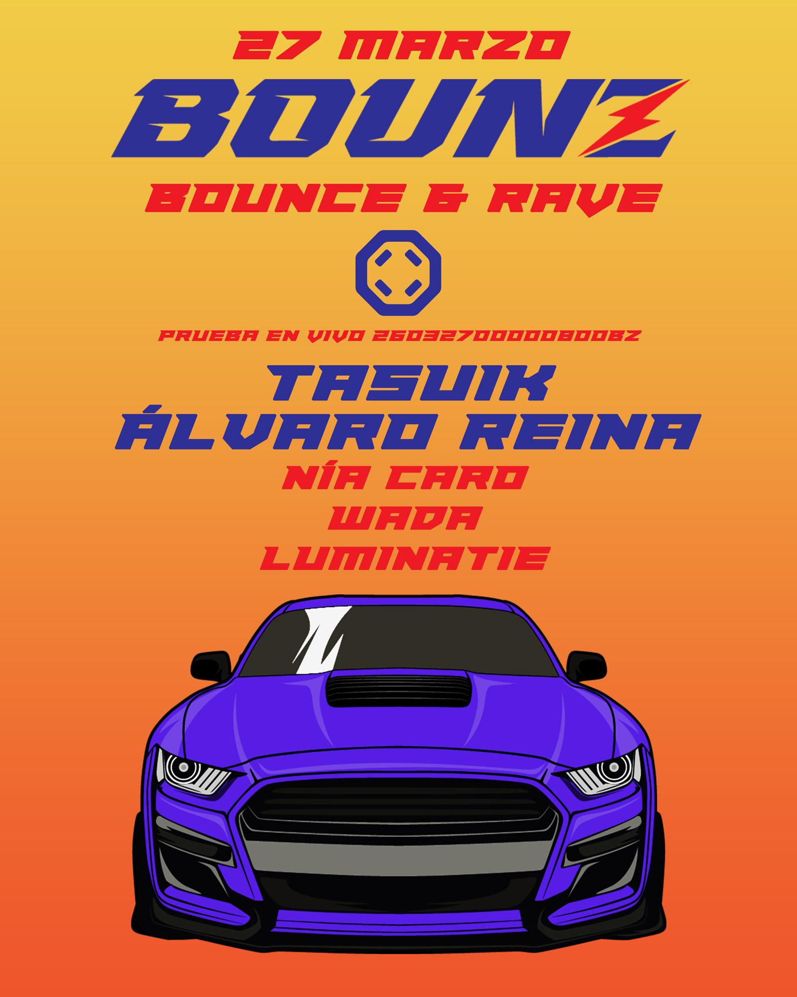 BOUNZ - Tasuik + Álvaro Reina + Nía Caro + WA:DA + LUMINATIE