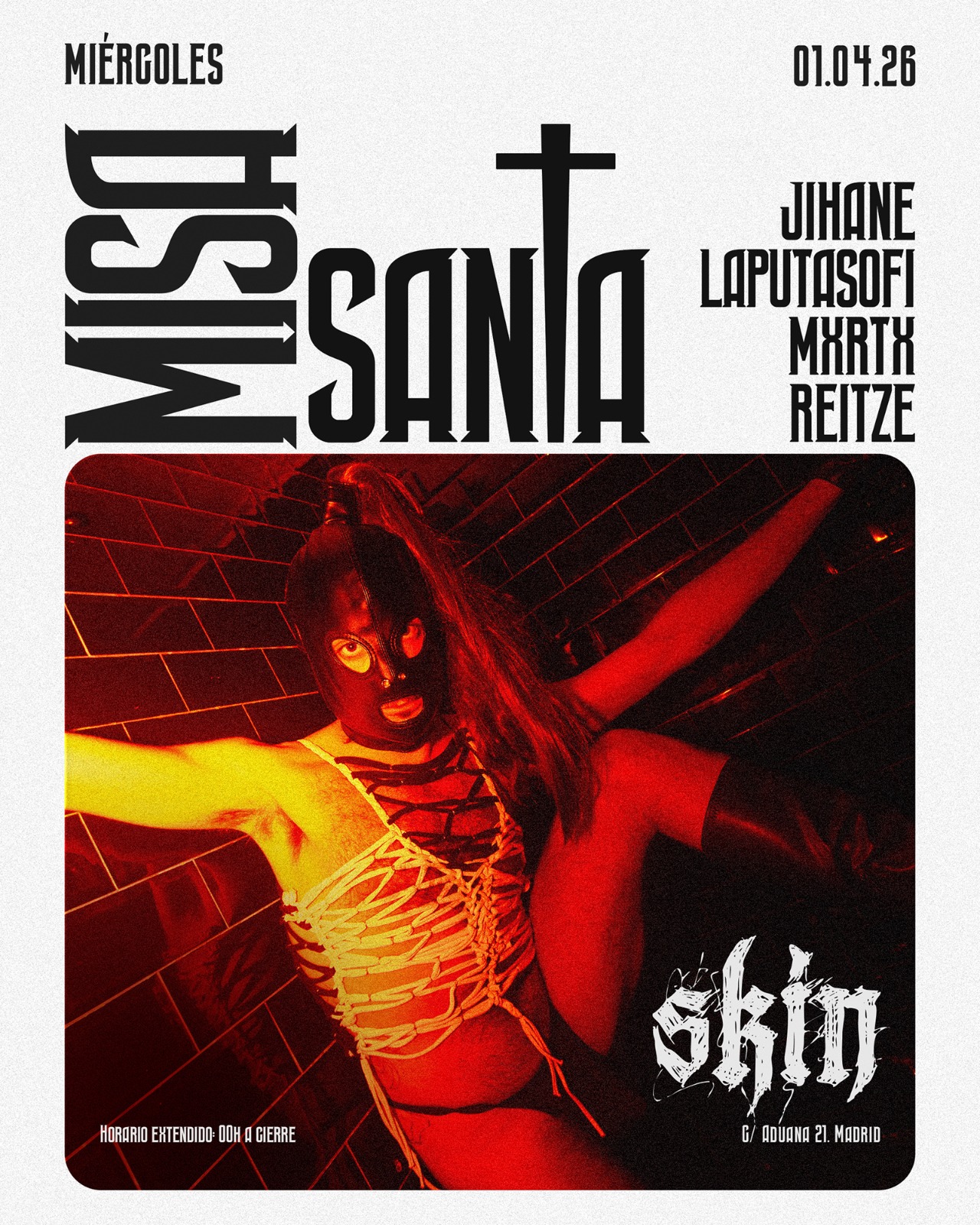 Skin MISA SANTA: Jihane + LAPUTASOFI + MXRTX + Reitze