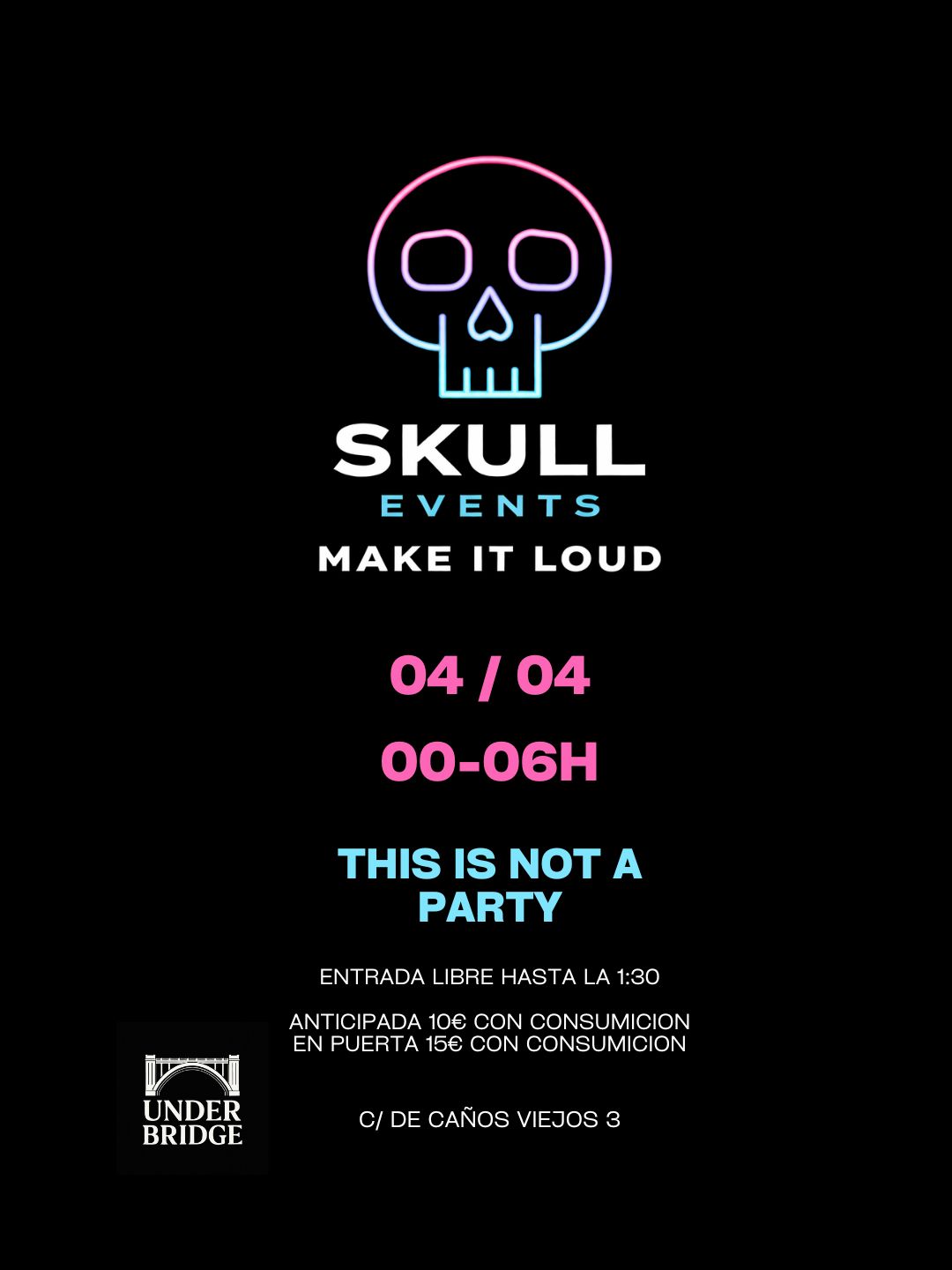 Skull x Under Bridge