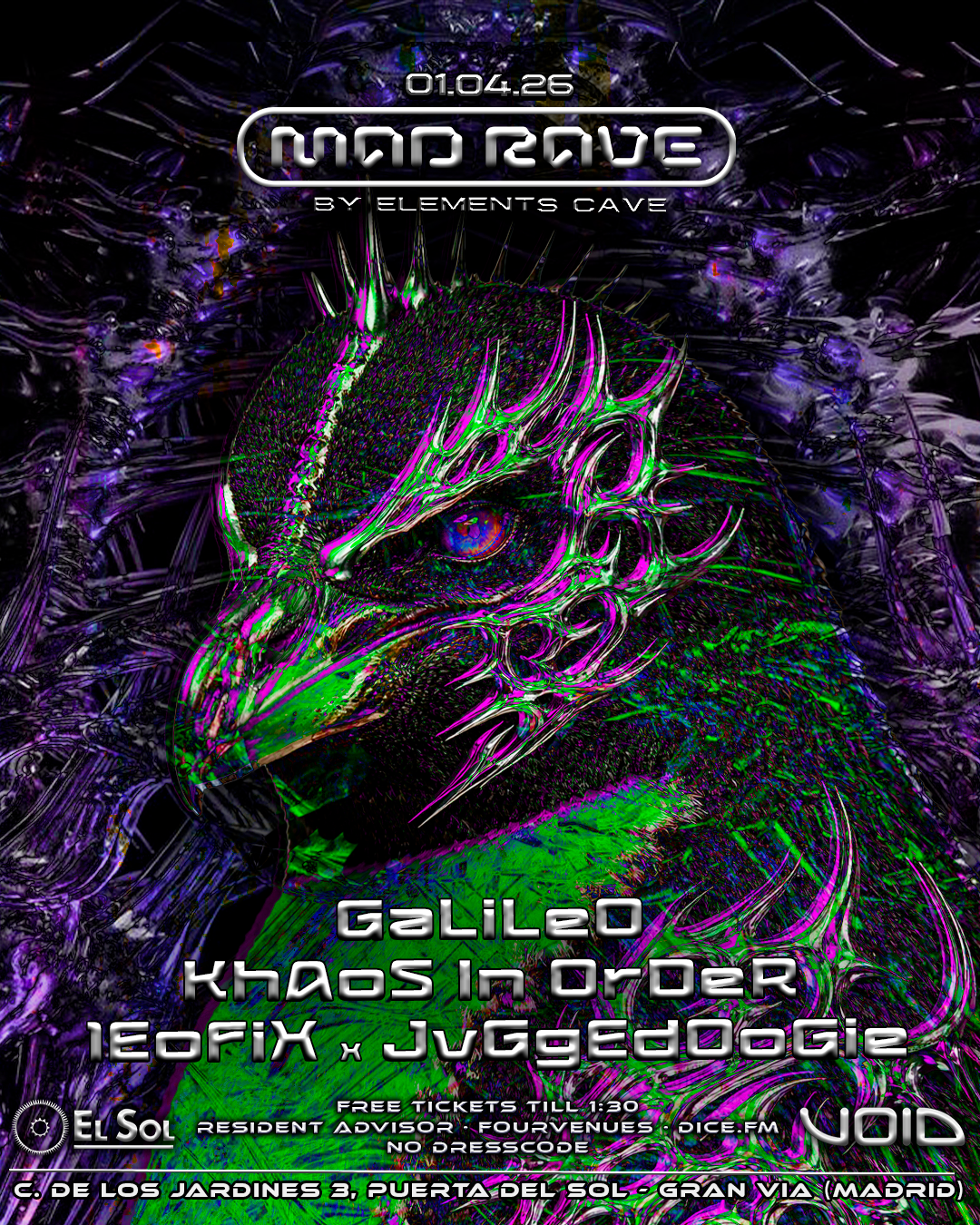 MAD RAVE by Elements Cave