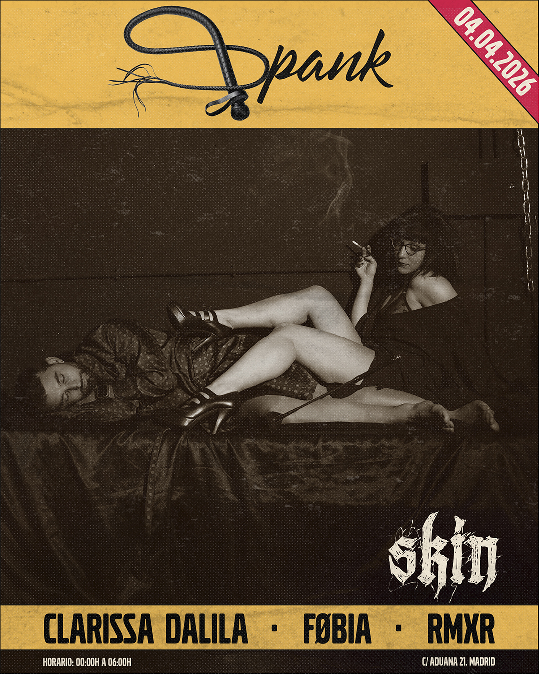 Skin SPANK: CLARISSA DALILA + FØBIA + RMXR