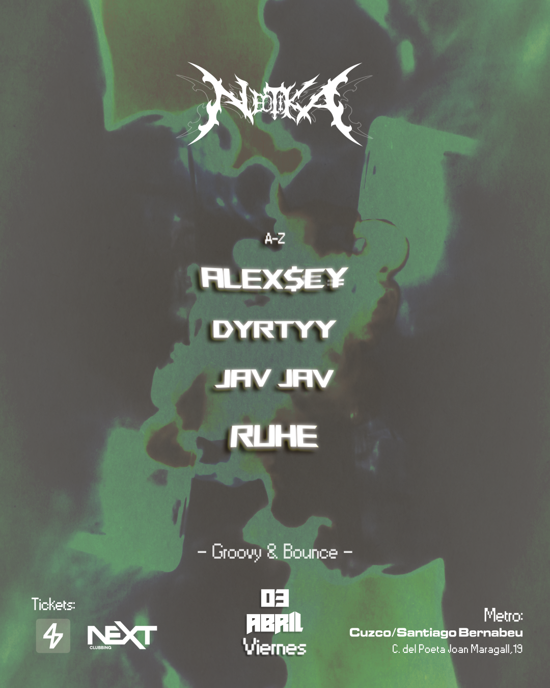 NEOTIKA: GROOVY & TRANCY NIGHT