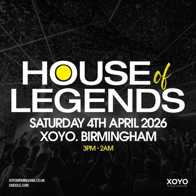 House of Legends 2026 - Saturday 4th April at XOYO Birmingham