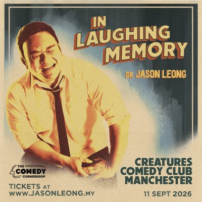 Dr Jason Leong live in Manchester! | The Comedy Cornershop