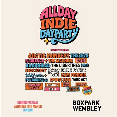 Allday Indie Indoor Festival - London