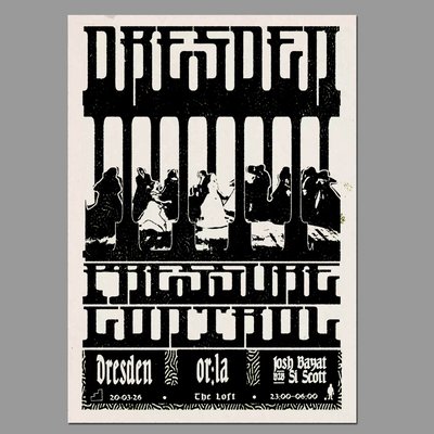 pressure control: Dresden, Or:la & Simon Scott b2b Josh Bayat