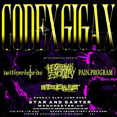Codex Gigax: Cut Throat City Northern Exclusive Show