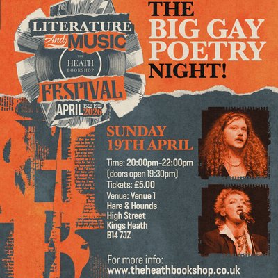The Big Gay Poetry Night!