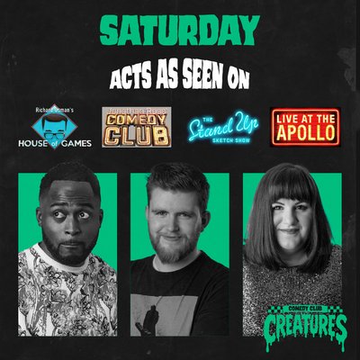 Saturday Night Showcase|| Creatures Comedy Club