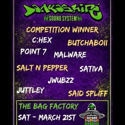 Dankashire Soundsystem @ Bag Factory