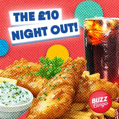 The £10 Night Out! -  Buzz Bingo Cricklewood