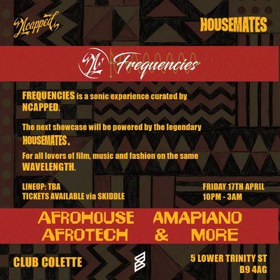 NCAPPED: Frequencies x HOUSEMATES