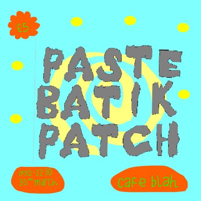 Paste Batik Patch