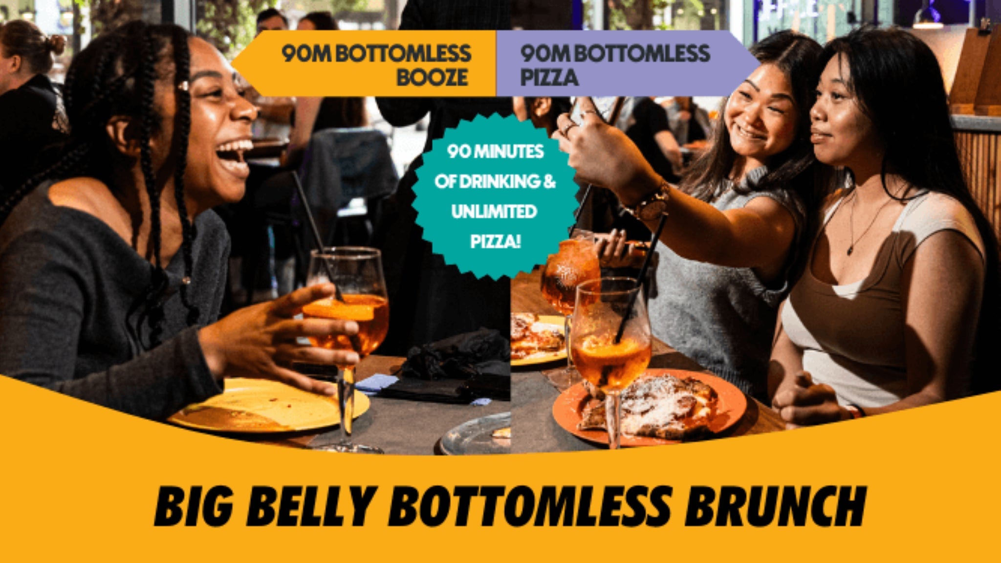 Sat 14th Mar - Ding Dong Gong Show x Bottomless Brunch
